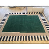 Dentelle Hexagone - vert tranquille CC-Tapis rug designed for indoor hospitality, residential, and commercial interiors