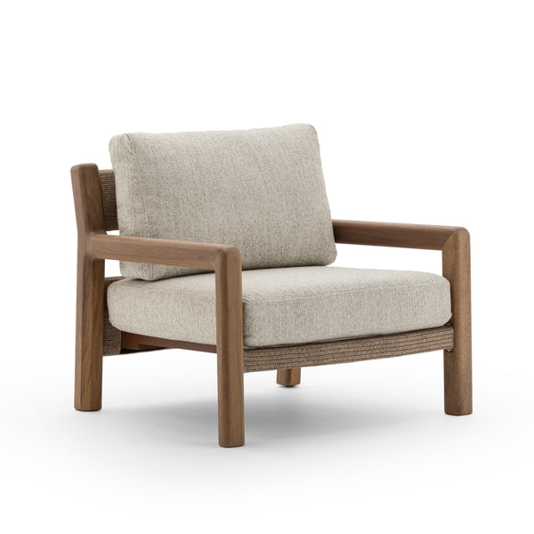 GIANNA commercial-quality outdoor lounge chair by Varaschin, ideal for hotel, restaurant, and hospitality outdoor spaces.