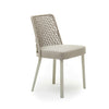 EMMA commercial-quality outdoor dining chair by Varaschin, ideal for hotel, restaurant, and hospitality patio projects.