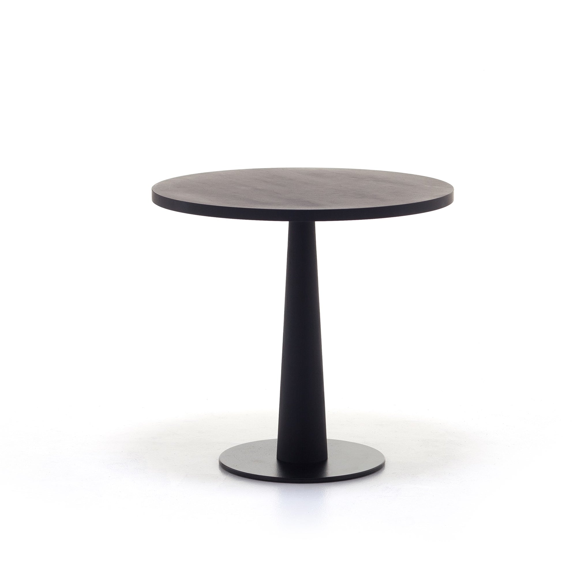 Melody Jane Dollhouse Grey Pedestal Lamp Table - 1:12 Scale Miniature Furniture