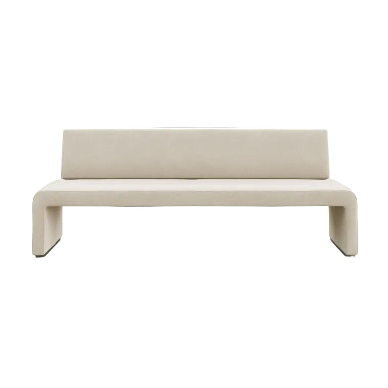 LABANCA Commercial-quality indoor sofa by TACCHINI ideal for hotel, restaurant, and hospitality interiors.