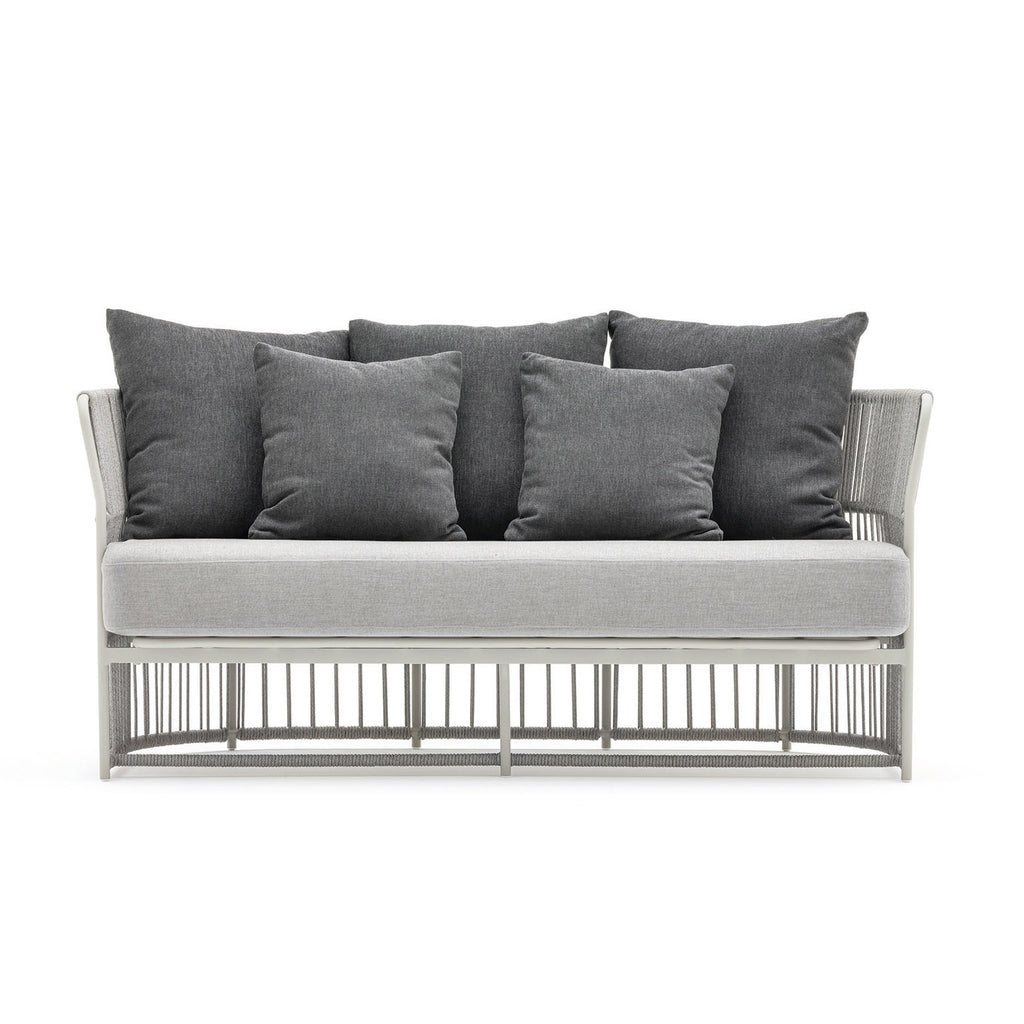 TIBIDABO Commercial-quality Outdoor Sofa by VARASCHIN, ideal for hotel, restaurant, and hospitality patio projects.