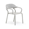 NOSS  commercial-quality outdoor dining chair by Varaschin, ideal for hotel, restaurant, and hospitality patio projects.