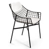 SUMMERSET commercial-quality outdoor dining chair by Varaschin, ideal for hotel, restaurant, and hospitality patio projects.