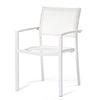 VICTOR commercial-quality outdoor dining chair by Varaschin, ideal for hotel, restaurant, and hospitality patio projects.