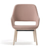 BABILA Comfort Lounge Chair Wooden legs