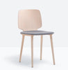 BABILA Side Chair Ash plywood shell - TB Contract Furniture PEDRALI
