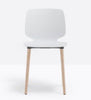 BABILA Side Chair w/ ash wood legs - TB Contract Furniture PEDRALI