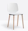 BABILA Side Chair w/ ash wood legs - TB Contract Furniture PEDRALI