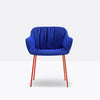 BABILA XL Armchair from Recycled materails w Tubular steel legs - TB Contract Furniture PEDRALI