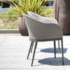 Clever Padded Back Bucket Dining Chair - TB Contract Furniture VARASCHIN