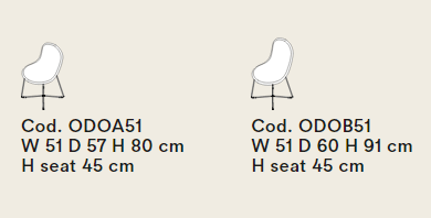 Doodle Dining Chair - TB Contract Furniture TACCHINI