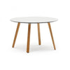 EMMA D80 Coffee Table w/aluminum legs, hpl - TB Contract Furniture VARASCHIN