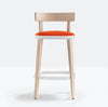 FOLK Counter Stool Upholstered seat - TB Contract Furniture PEDRALI