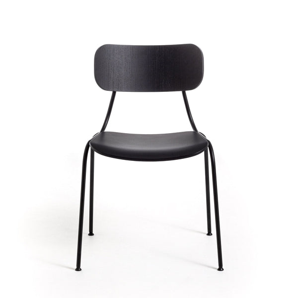 KIYUMI WOOD Commercial-quality dining chair by ARRMET, ideal for hotel, restaurant, and hospitality indoor dining projects.
