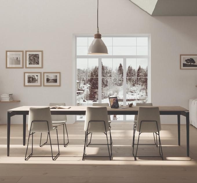 Layers Dining Table 300x100xm - TB Contract Furniture JOLI